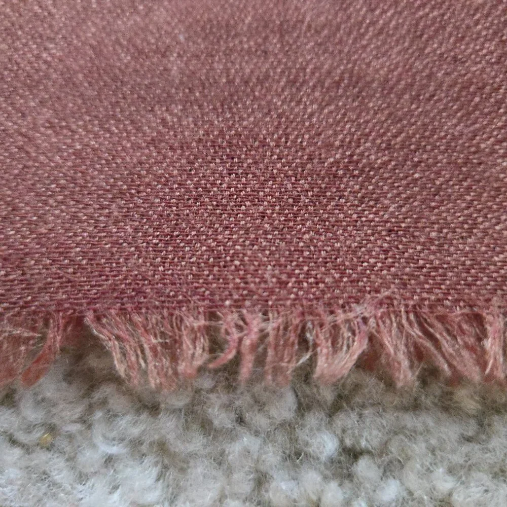 NWOT Cashmere Jacquard Lightweight Scarf Milk Chocolate